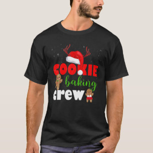 Christmas Cookie Baking Crew Funny Pyjamas Family T-Shirt