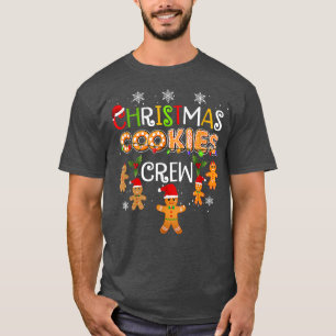 Christmas Cookie Baking Crew Funny Pyjamas Family  T-Shirt