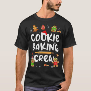 Christmas Cookie Baking Crew Funny Pyjamas Family T-Shirt