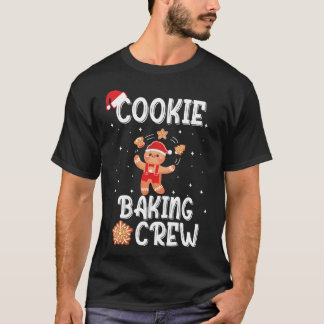 Christmas Cookie Baking Crew Funny Pyjamas Family T-Shirt