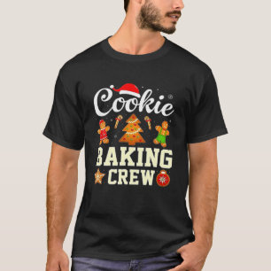 Christmas Cookie Baking Crew Funny Pyjamas Family T-Shirt