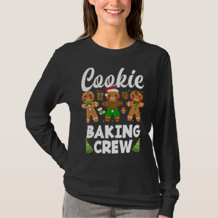 Christmas Cookie Baking Crew Gingerbread Christmas T-Shirt