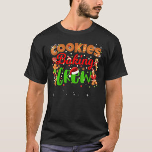Christmas Cookie Baking Crew Matching Family Xmas T-Shirt