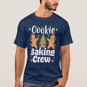 Christmas Cookie Baking Crew Pajama, Gingerbread C T-Shirt