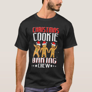 Christmas Cookie Baking Crew Xmas Cookie Exchange  T-Shirt