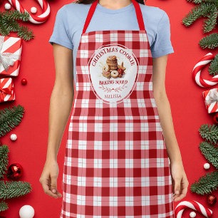 Christmas Cookie Baking Squad Apron