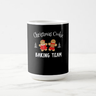 Christmas cookie baking team gingerbread man coffee mug
