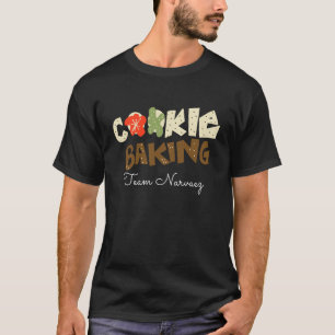 Christmas Cookie Baking Team Name Competition T-Shirt