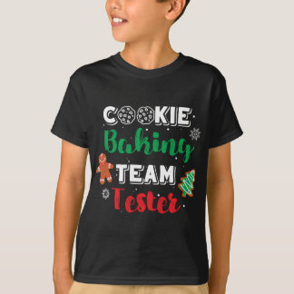 Christmas Cookie Baking Team Tester Baker Gingerbr T-Shirt