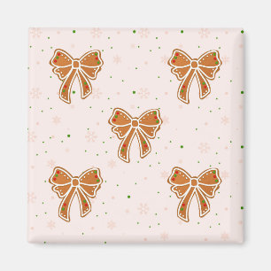 Christmas Cookie Bows Magnet