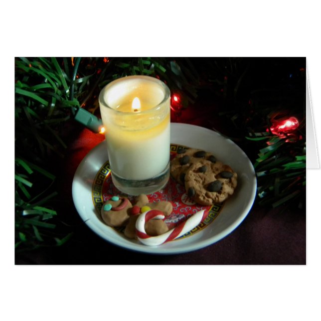 Christmas Cookie Candle III (Front Horizontal)