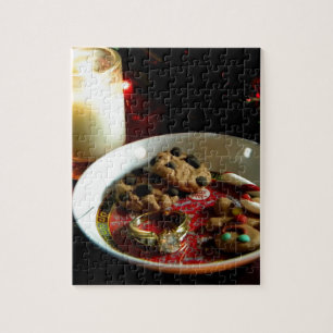 Christmas Cookie Candle Jigsaw Puzzle