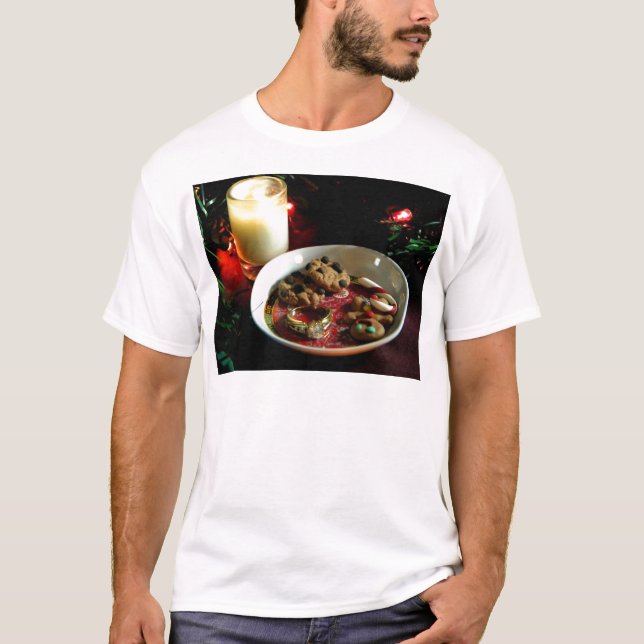 Christmas Cookie Candle T-Shirt (Front)
