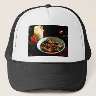 Christmas Cookie Candle Trucker Hat