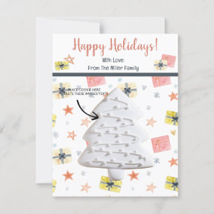 Christmas Cookie Cards, Personalised Gifting Cards