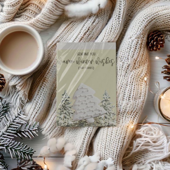 Christmas Cookie Cards, Personalised Gifting Cards (Creator Uploaded)