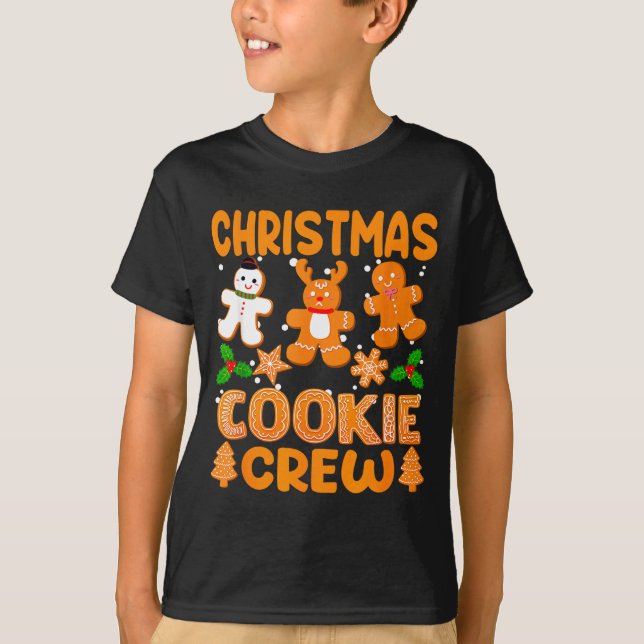 Christmas Cookie Crew Baking Team New Xmas Bakers  T-Shirt (Front)