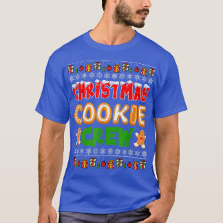 Christmas Cookie Crew Family Baking Xmas Cookie Ec T-Shirt