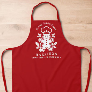 Christmas Cookie Crew Holiday Baking Apron