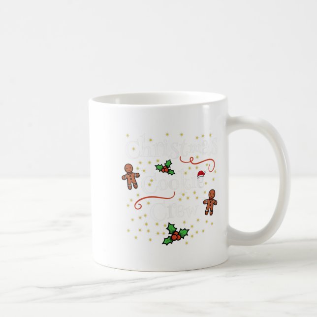 Christmas Cookie Crew Is Perfect As A Family Match Coffee Mug (Right)