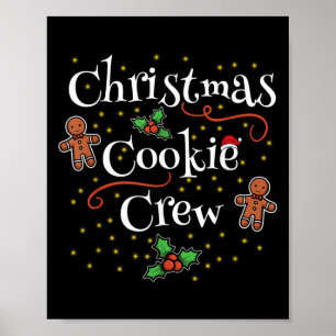 Christmas Cookie Crew Is Perfect As A Family Match Poster
