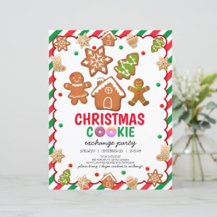 Christmas Cookie Decorating Party Invitation card