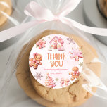 Christmas Cookie decoration party thank you Classic Round Sticker<br><div class="desc">Christmas Cookie decoration party thank you Classic Round Sticker
Matching items available.</div>