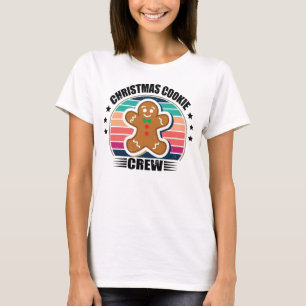 Christmas Cookie Eating Crew Matching Family T-Shirt