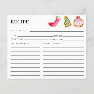 Christmas Cookie Exchange Holiday Baking Keepsake