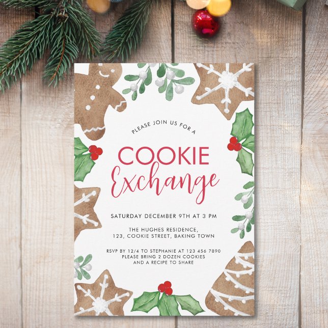 Christmas Cookie Exchange Invitation (Creator Uploaded)