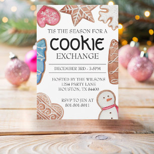 Christmas Cookie Exchange Invitation