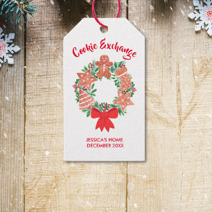 Christmas Cookie Exchange Party Gift Tags
