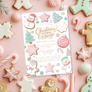 Christmas Cookie Exchange Party Invitation