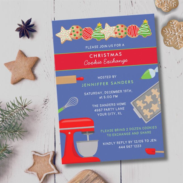 CHRISTMAS COOKIE EXCHANGE PARTY INVITATION (Creator Uploaded)