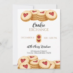 Christmas Cookie Exchange Party Invitation