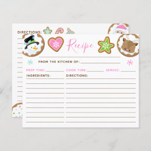 Christmas Cookie Exchange Pink and Green Recipe