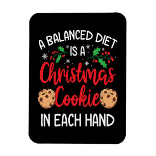 Christmas Cookie Funny Xmas Holiday Gift Magnet