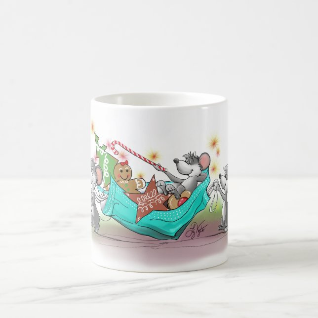 Christmas Cookie Heist Coffee Mug (Center)