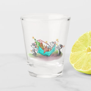 Christmas Cookie Heist Shot Glass