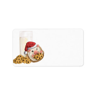 Christmas Cookie Hog Label