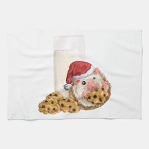 Christmas Cookie Hog Tea Towel