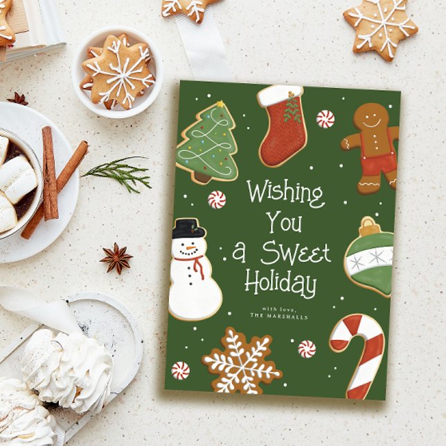Christmas Cookie Holiday Greeting Card (Creator Uploaded)