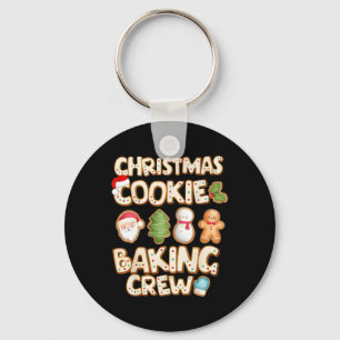 Christmas Cookie King Crew Family Christmas King C Key Ring