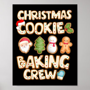 Christmas Cookie King Crew Family Christmas King C Poster