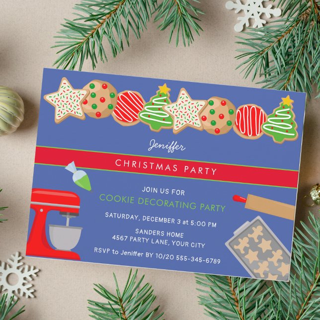 CHRISTMAS COOKIE PARTY INVITATION (Creator Uploaded)