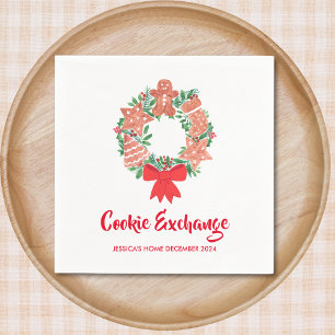 Christmas Cookie Party Napkin