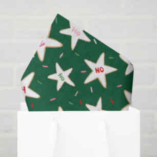 Christmas Cookie Pattern Tissue Paper