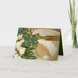 Christmas Cookie Recipes Greeting Card