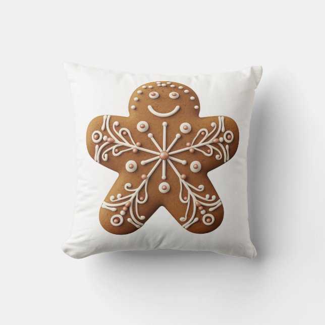 Christmas Cookie Reversible Two-sided Cushion (Front)