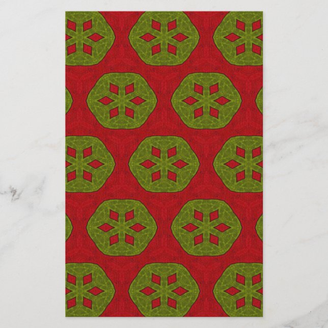 Christmas Cookie Stationery (Front)